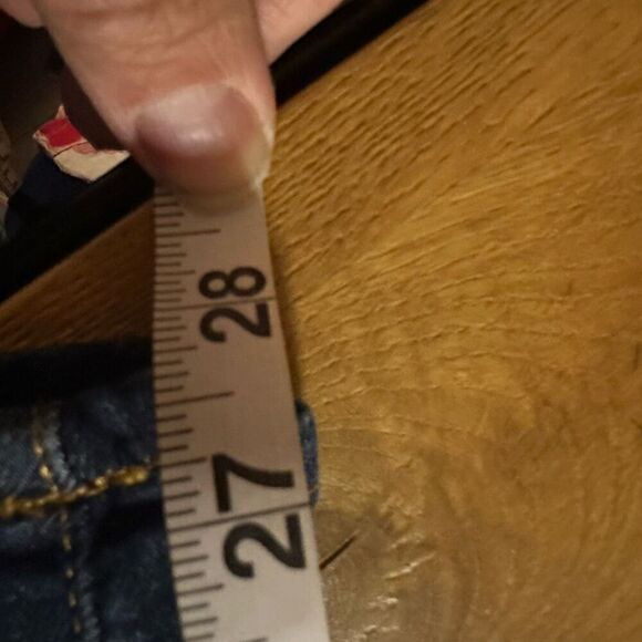 AllSaints Jean grace 30 dark wash medium rise - Picture 8 of 8